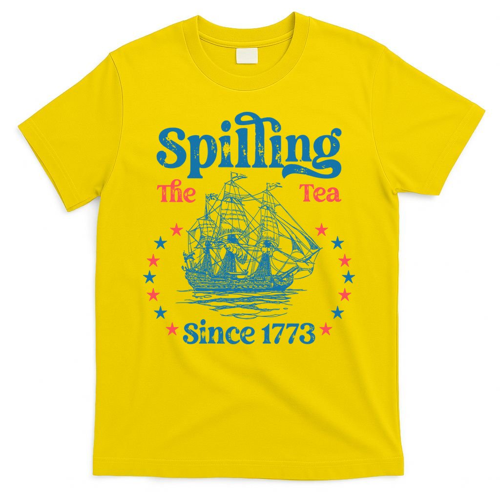 Spilling The Tea Since 1773 American History T-Shirt product image 2