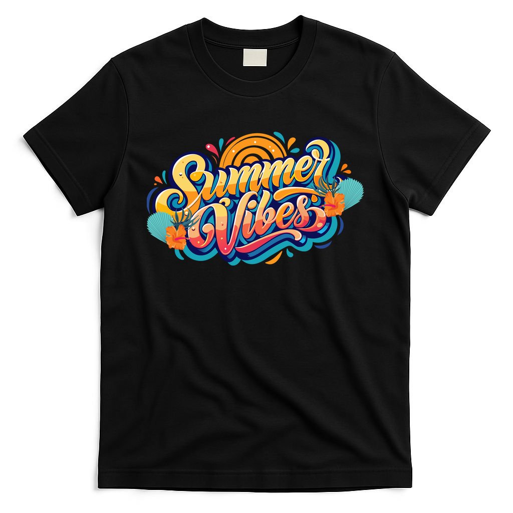 Summer Vibes Family Beach Holiday T-Shirt product image 4