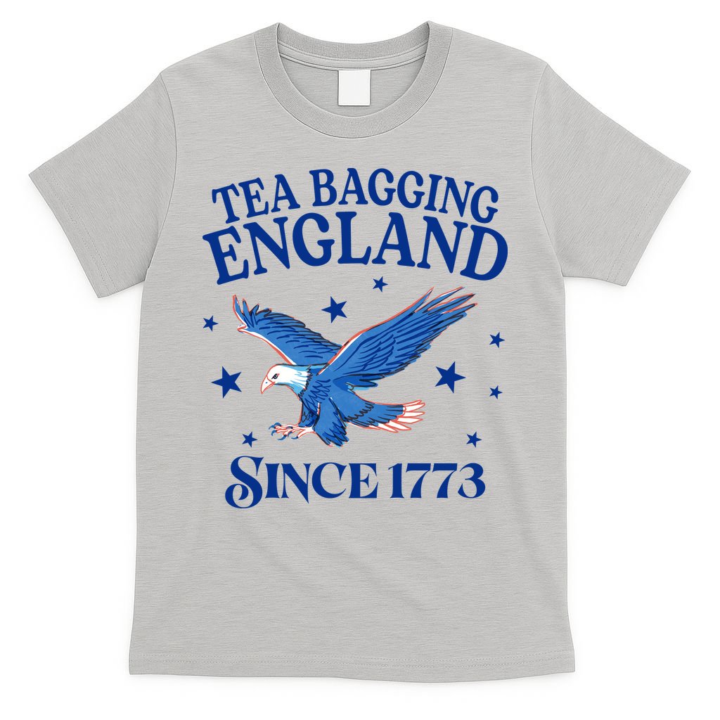 Tea Bagging England Since 1773 Patriotic Eagle T-Shirt product image 5