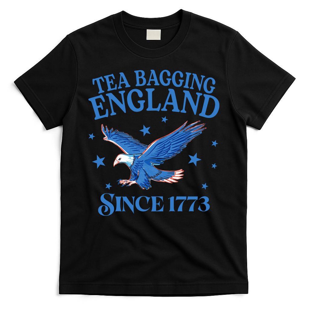 Tea Bagging England Since 1773 Patriotic Eagle T-Shirt product image 4