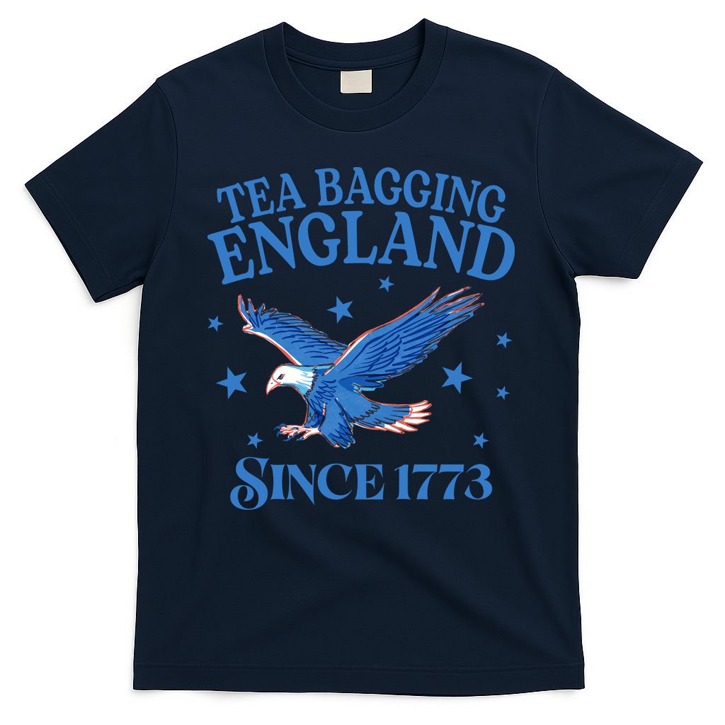 Tea Bagging England Since 1773 Patriotic Eagle T-Shirt product image 1