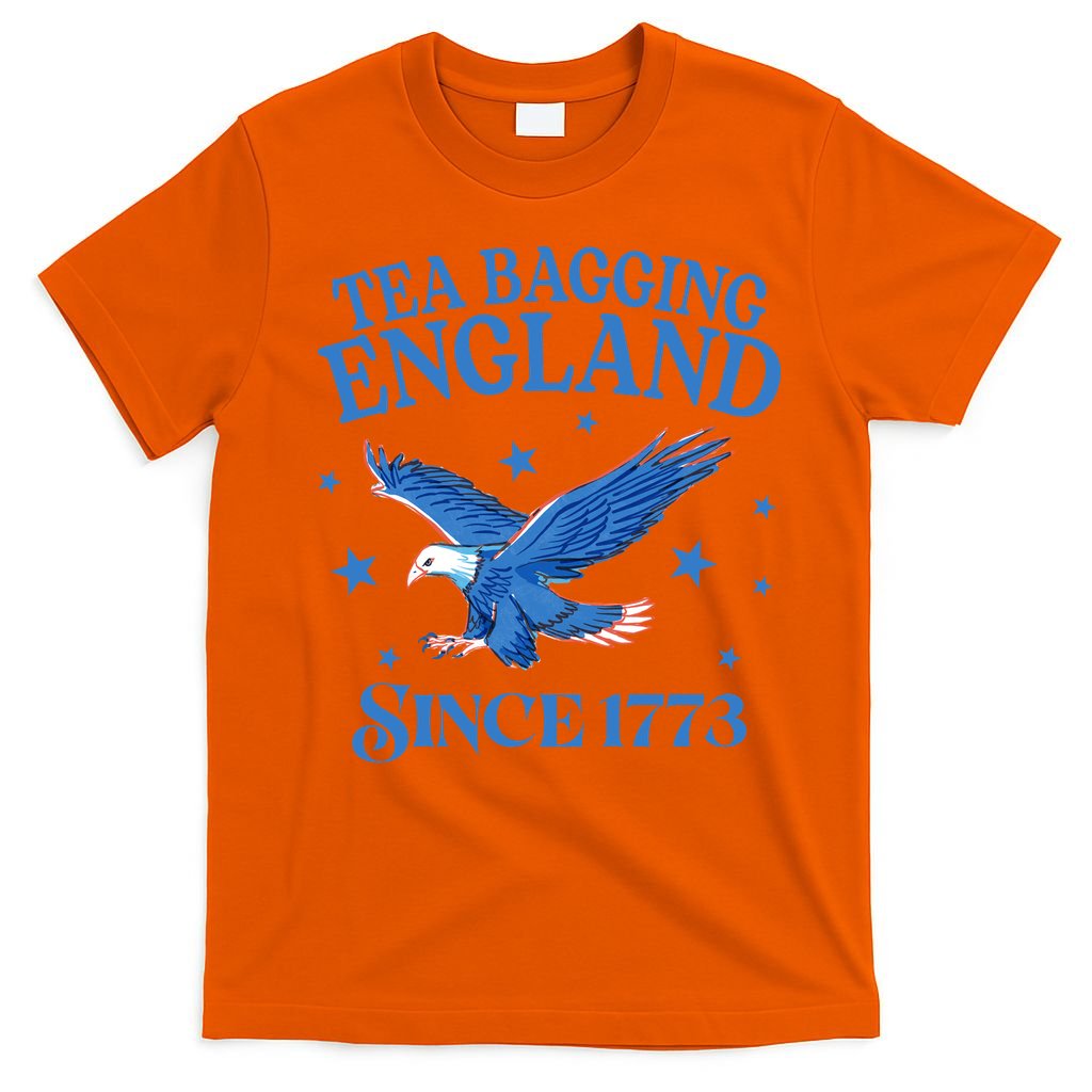 Tea Bagging England Since 1773 Patriotic Eagle T-Shirt product image 3