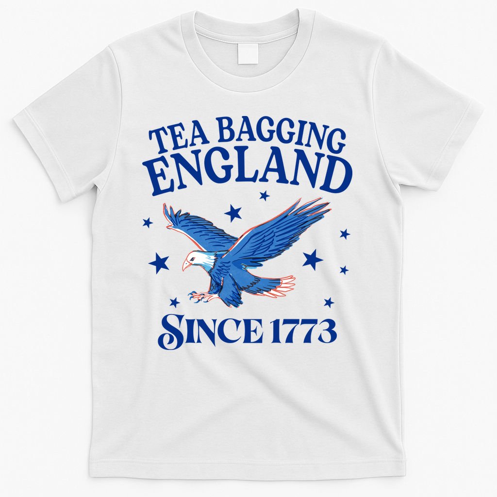 Tea Bagging England Since 1773 Patriotic Eagle T-Shirt product image 6
