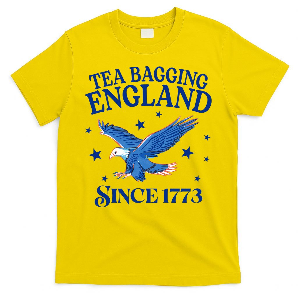 Tea Bagging England Since 1773 Patriotic Eagle T-Shirt product image 2