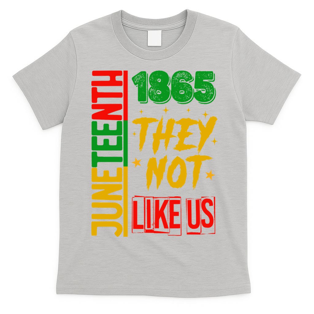 They Don't Like Us Juneteenth 1865 Pride T-Shirt product image 5