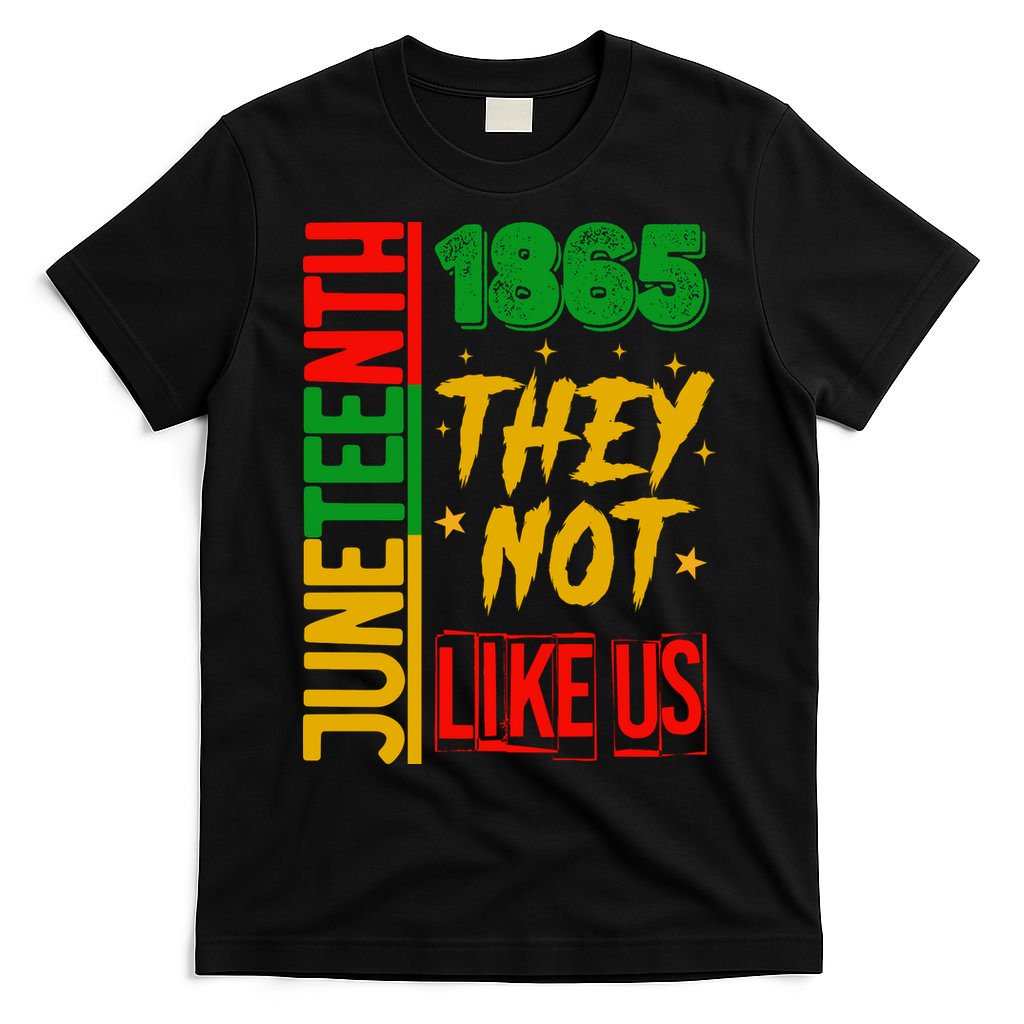 They Don't Like Us Juneteenth 1865 Pride T-Shirt product image 4
