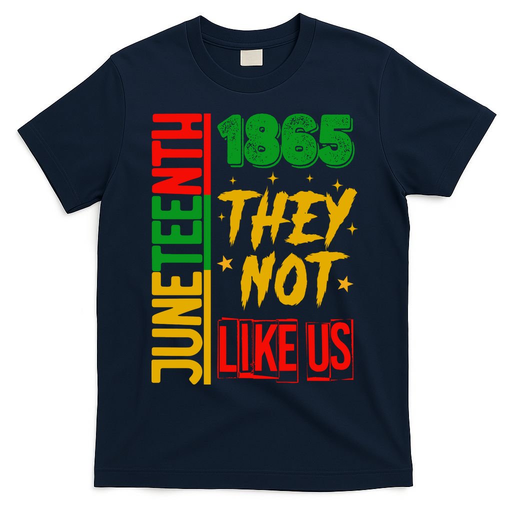 They Don't Like Us Juneteenth 1865 Pride T-Shirt product image 1