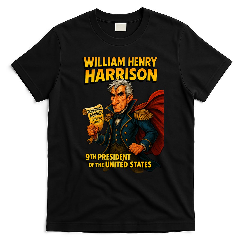 The Presidential Chronicles William Henry Harrison T-Shirt product image 4