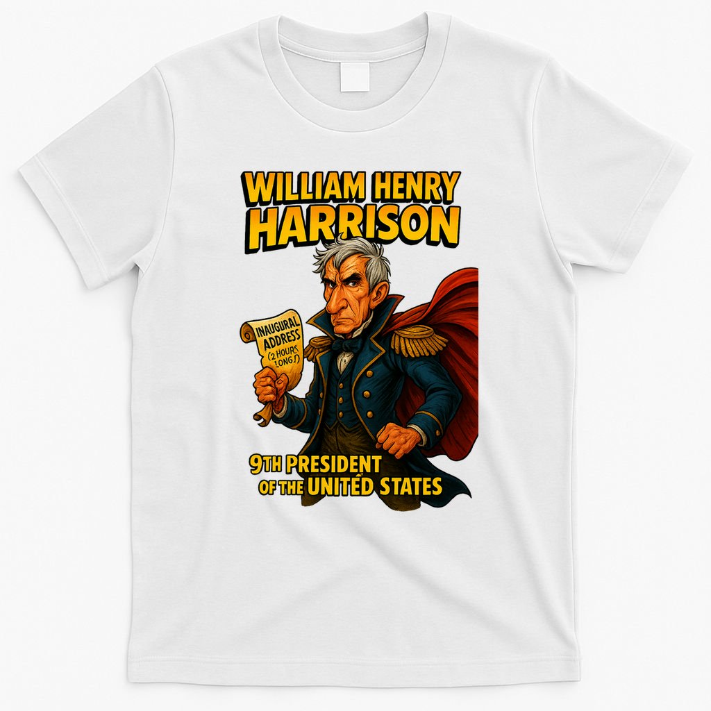 The Presidential Chronicles William Henry Harrison T-Shirt product image 6