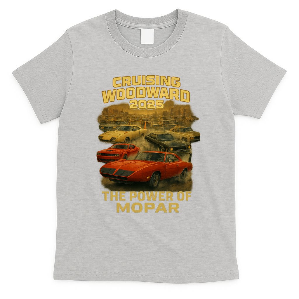 The Power Of Mopar 2025 Woodward Car Cruise T-Shirt product image 5