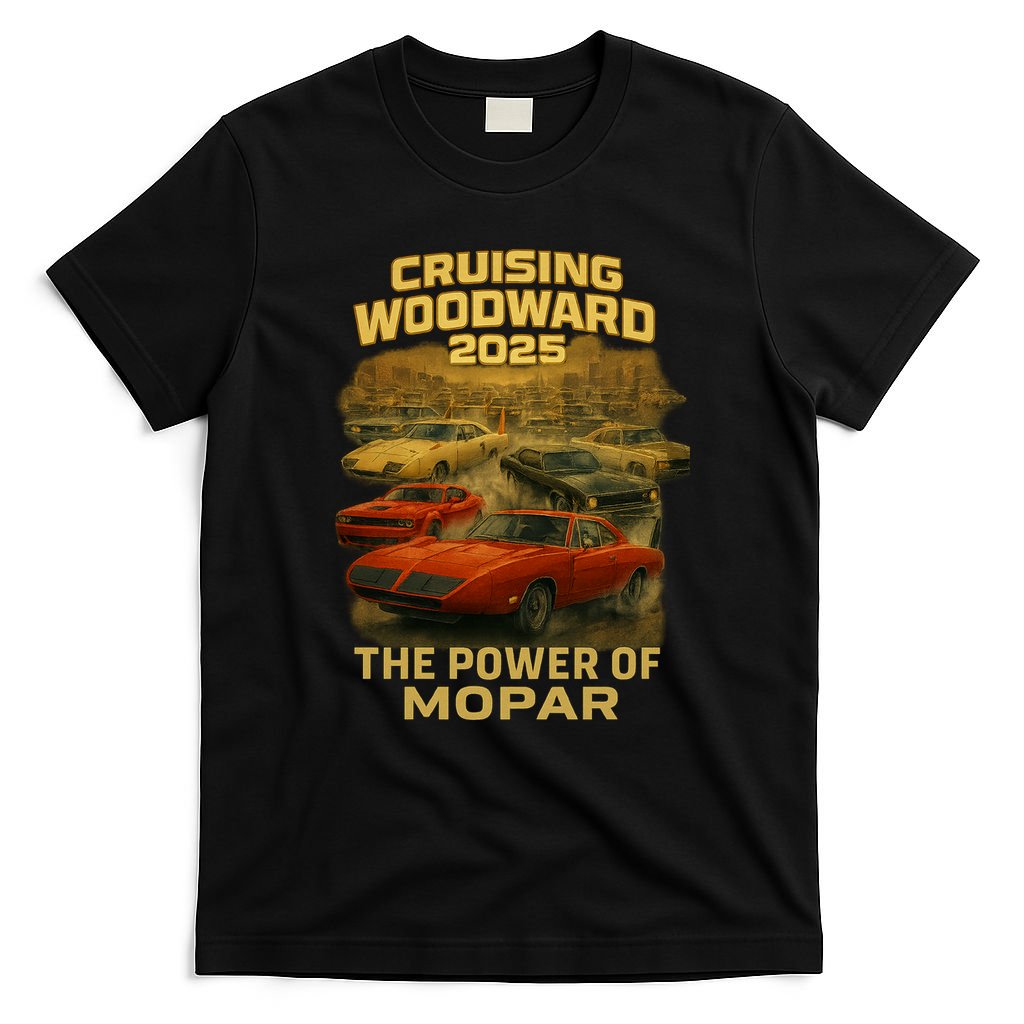 The Power Of Mopar 2025 Woodward Car Cruise T-Shirt product image 4