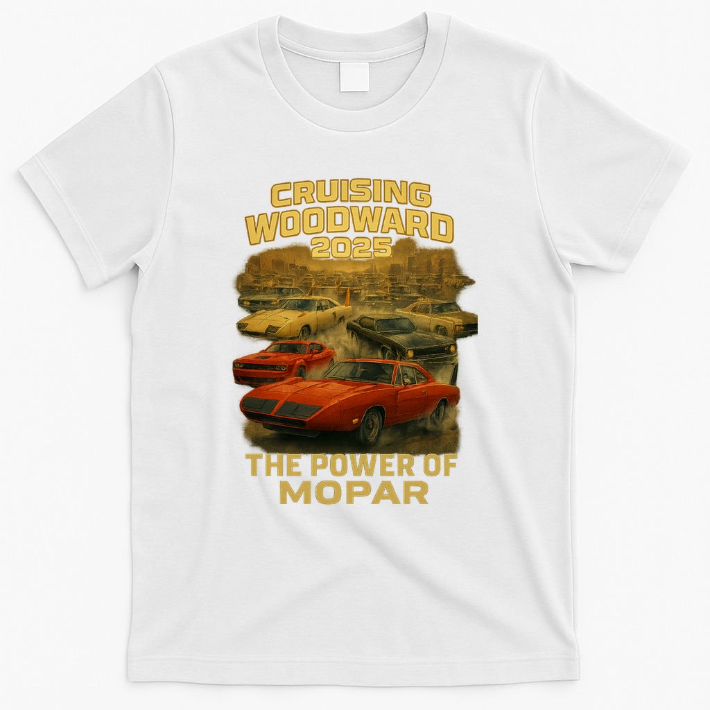 The Power Of Mopar 2025 Woodward Car Cruise T-Shirt product image 6