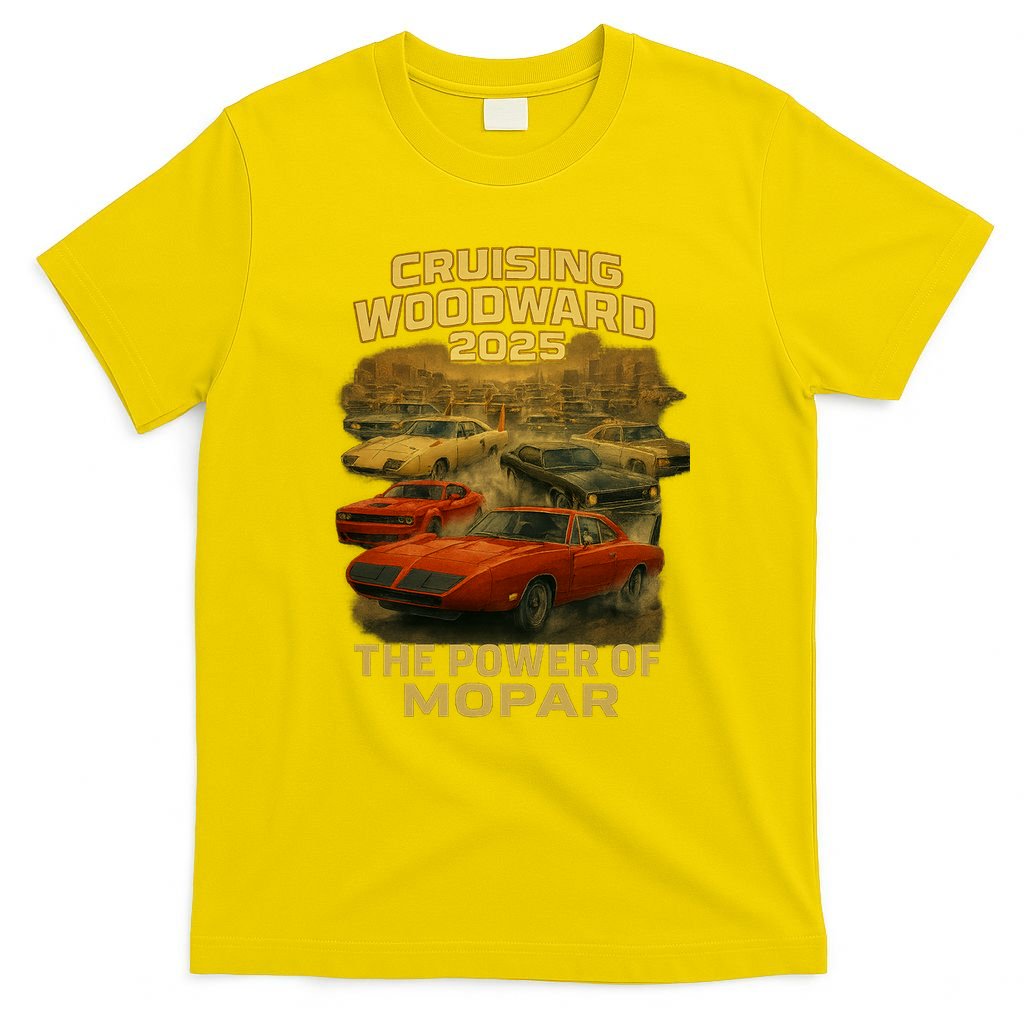 The Power Of Mopar 2025 Woodward Car Cruise T-Shirt product image 2