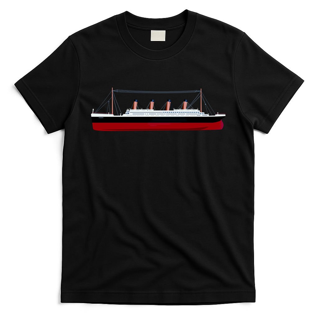 Titanic Ship Illustration T-Shirt product image 7