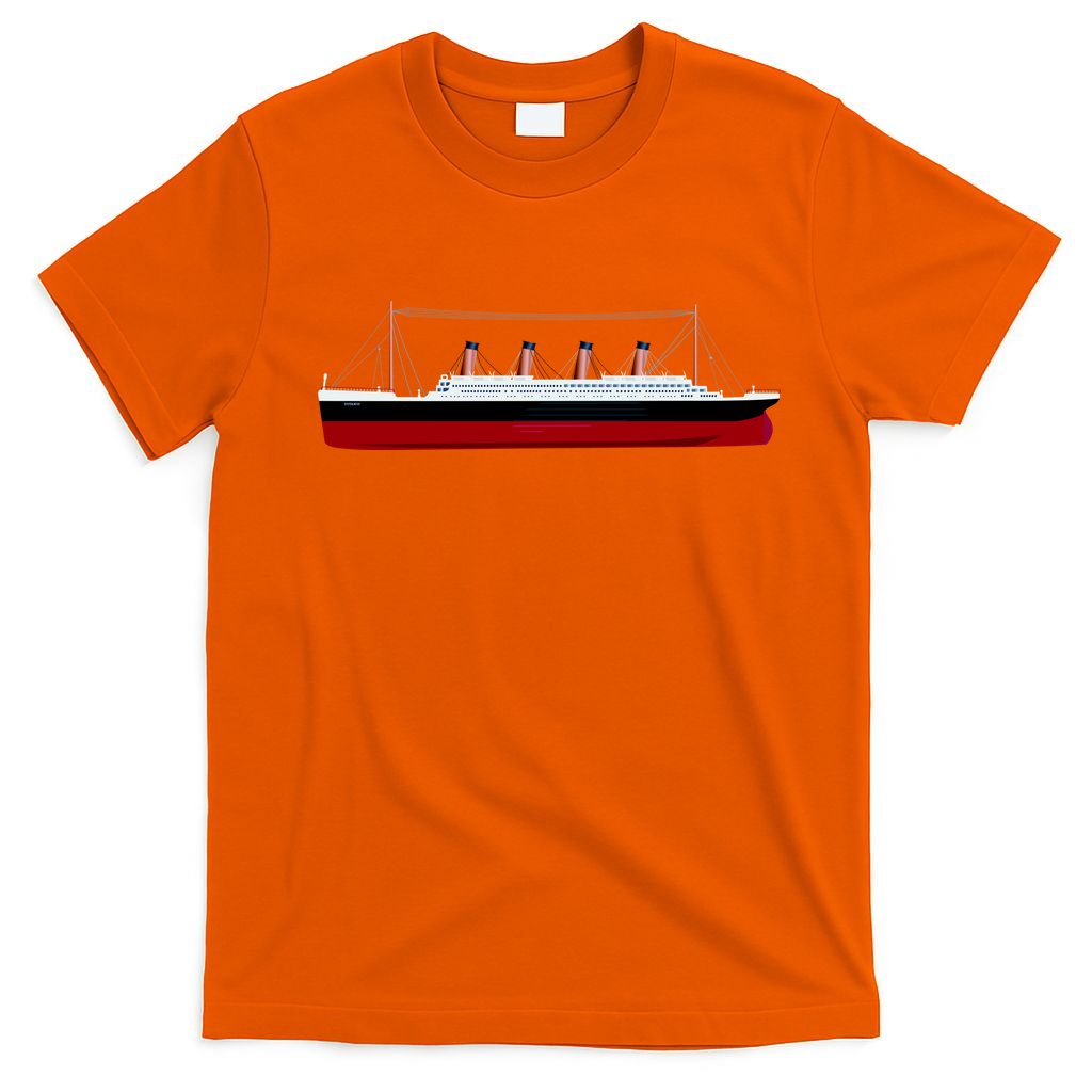Titanic Ship Illustration T-Shirt product image 5