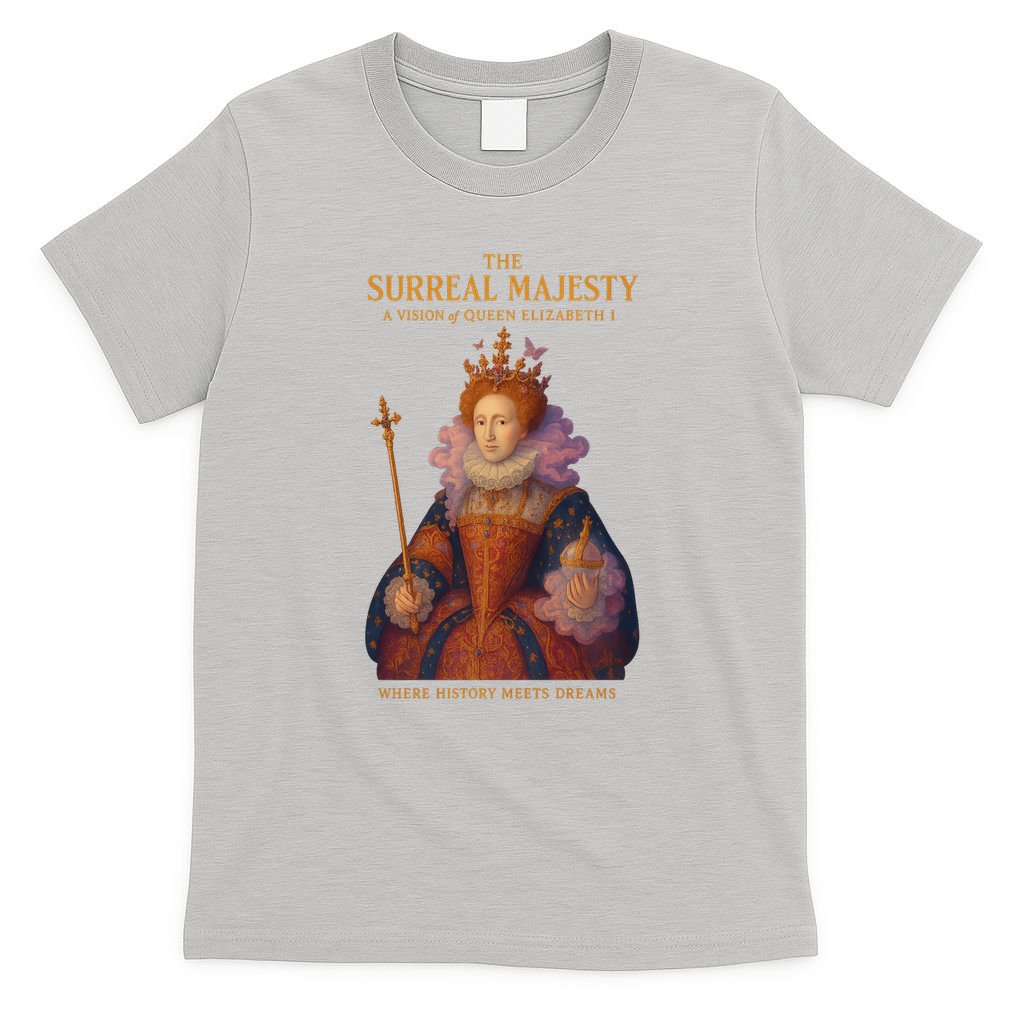 The Surreal Majesty A Vision Of Queen Elizabeth T-Shirt product image 5