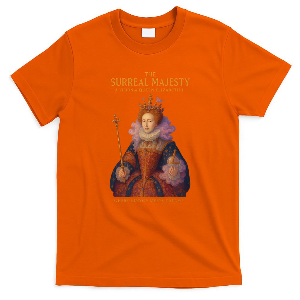 The Surreal Majesty A Vision Of Queen Elizabeth T-Shirt product image 3