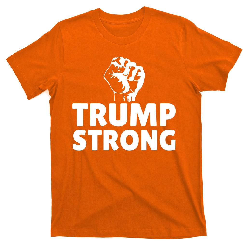 Trump Strong Rally Shooting Survivor Gun Shot T-Shirt product image 5