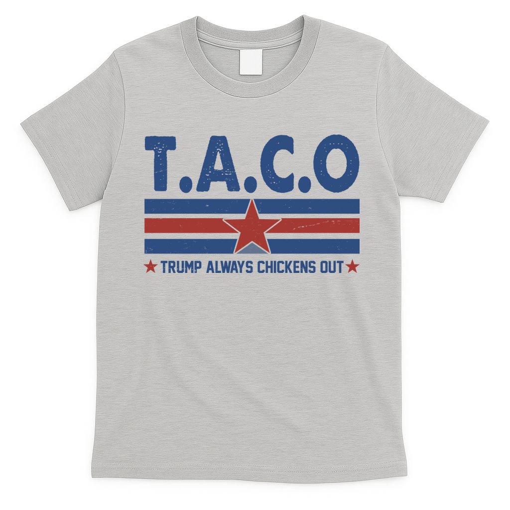 TACO Trump Always Chickens Out Funny T-Shirt product image 5