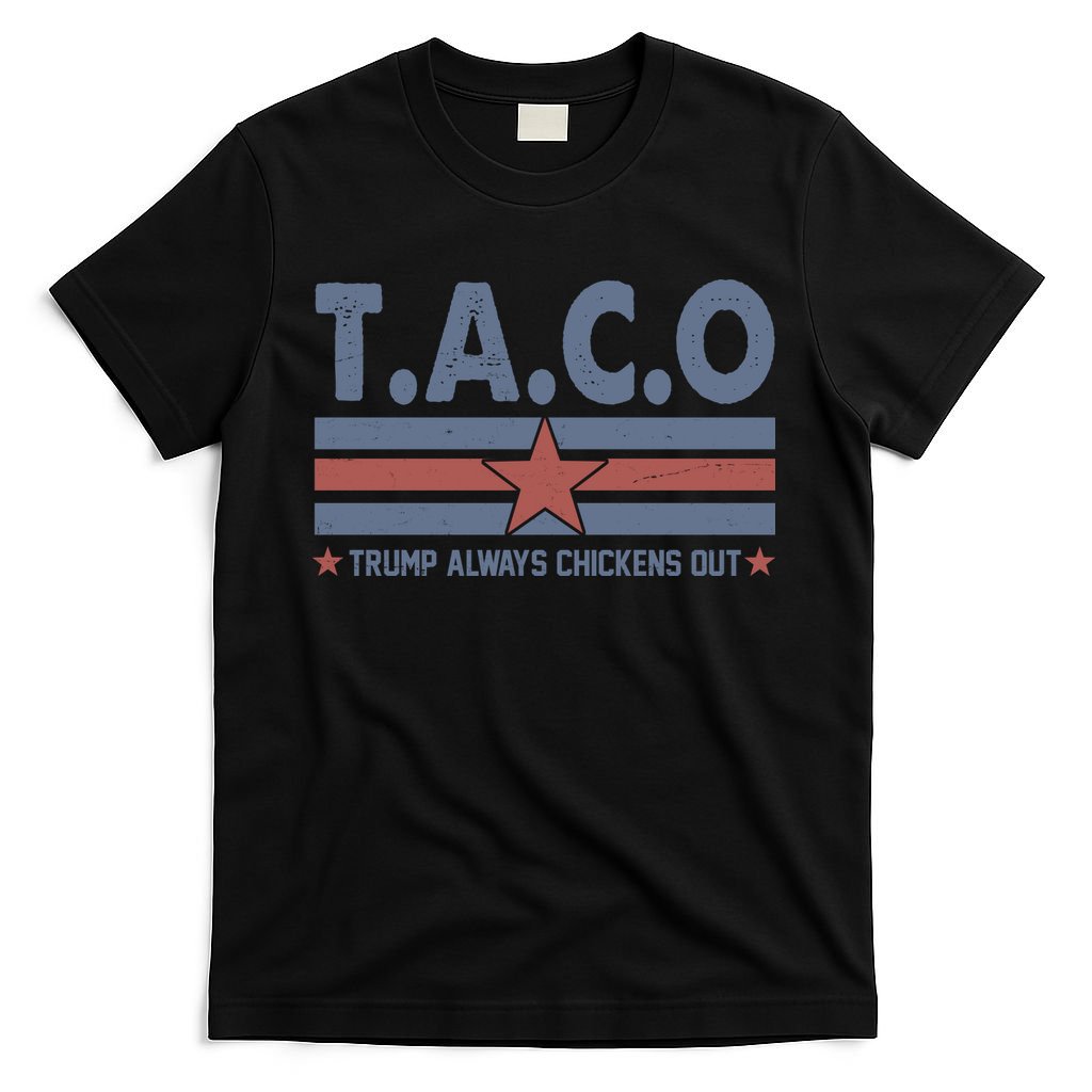 TACO Trump Always Chickens Out Funny T-Shirt product image 4