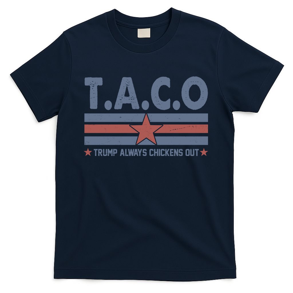 TACO Trump Always Chickens Out Funny T-Shirt product image 1