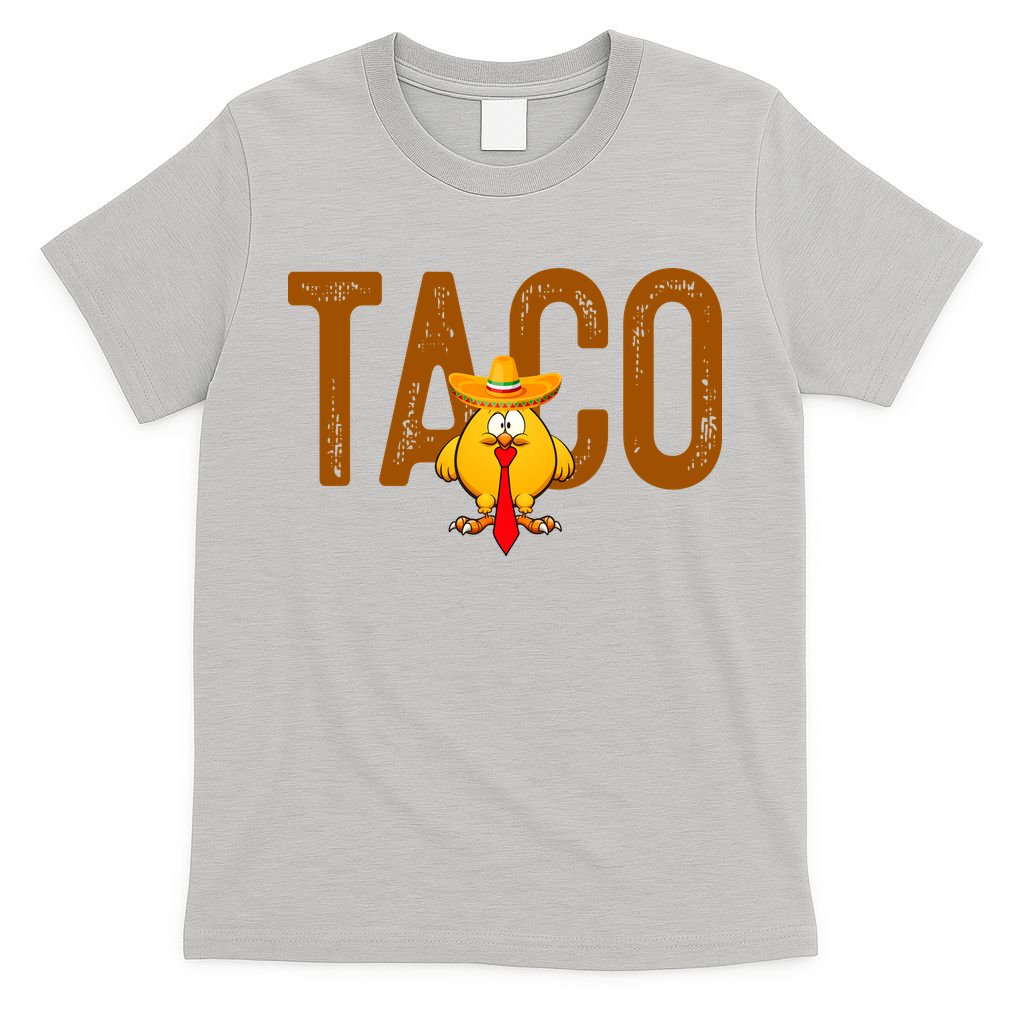 Taco Trump Always Chickens Out Funny Trendy T-Shirt product image 5