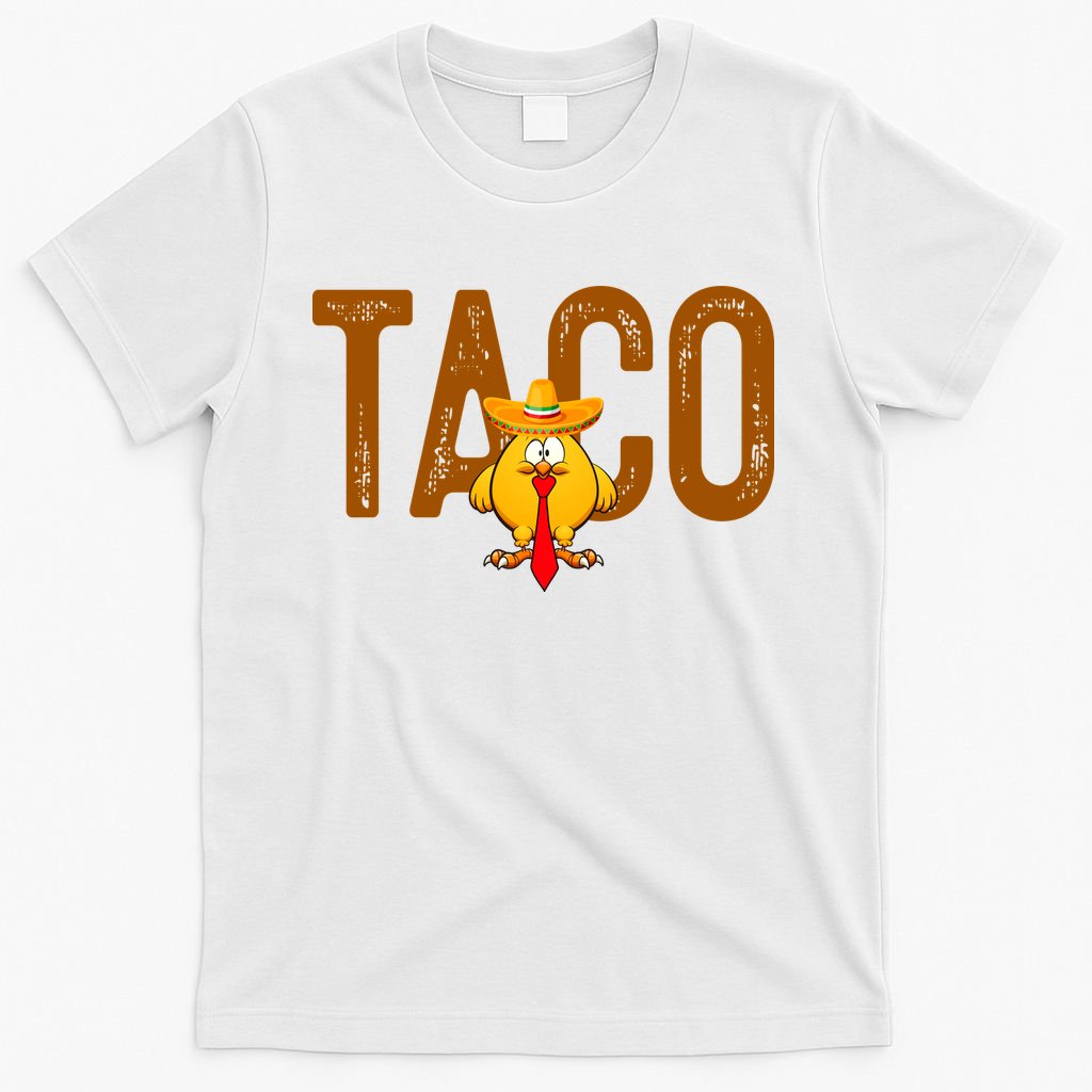 Taco Trump Always Chickens Out Funny Trendy T-Shirt product image 6