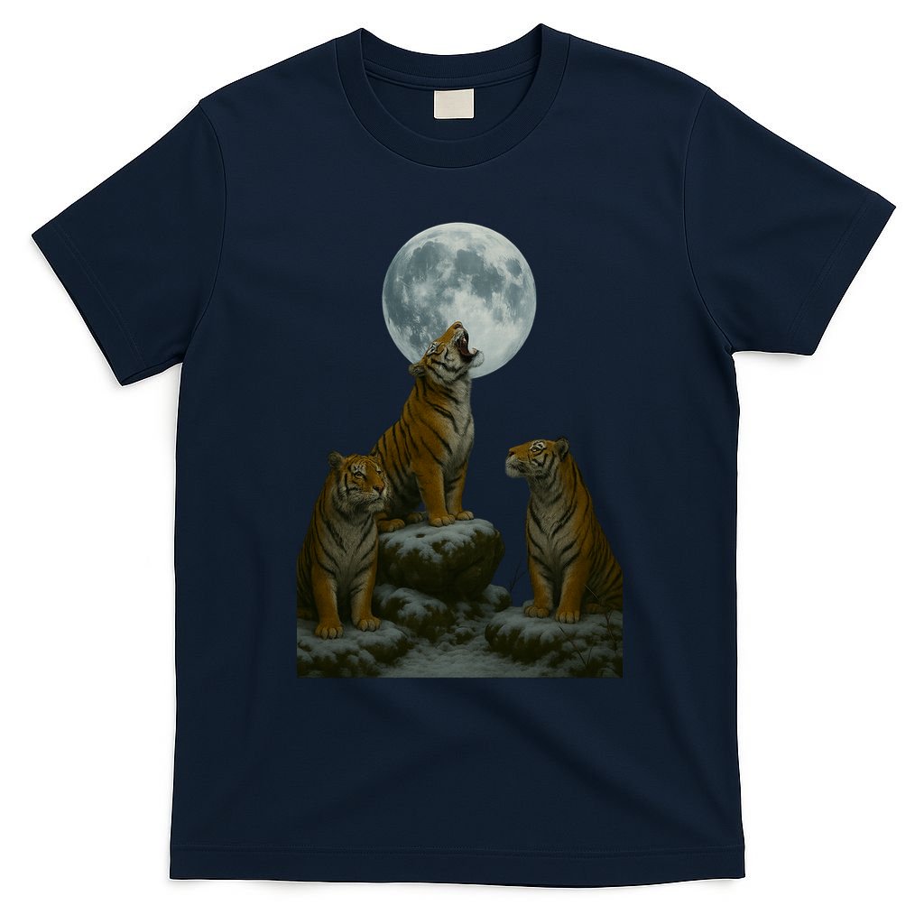 Three Tigers Moon T-Shirt product image 1