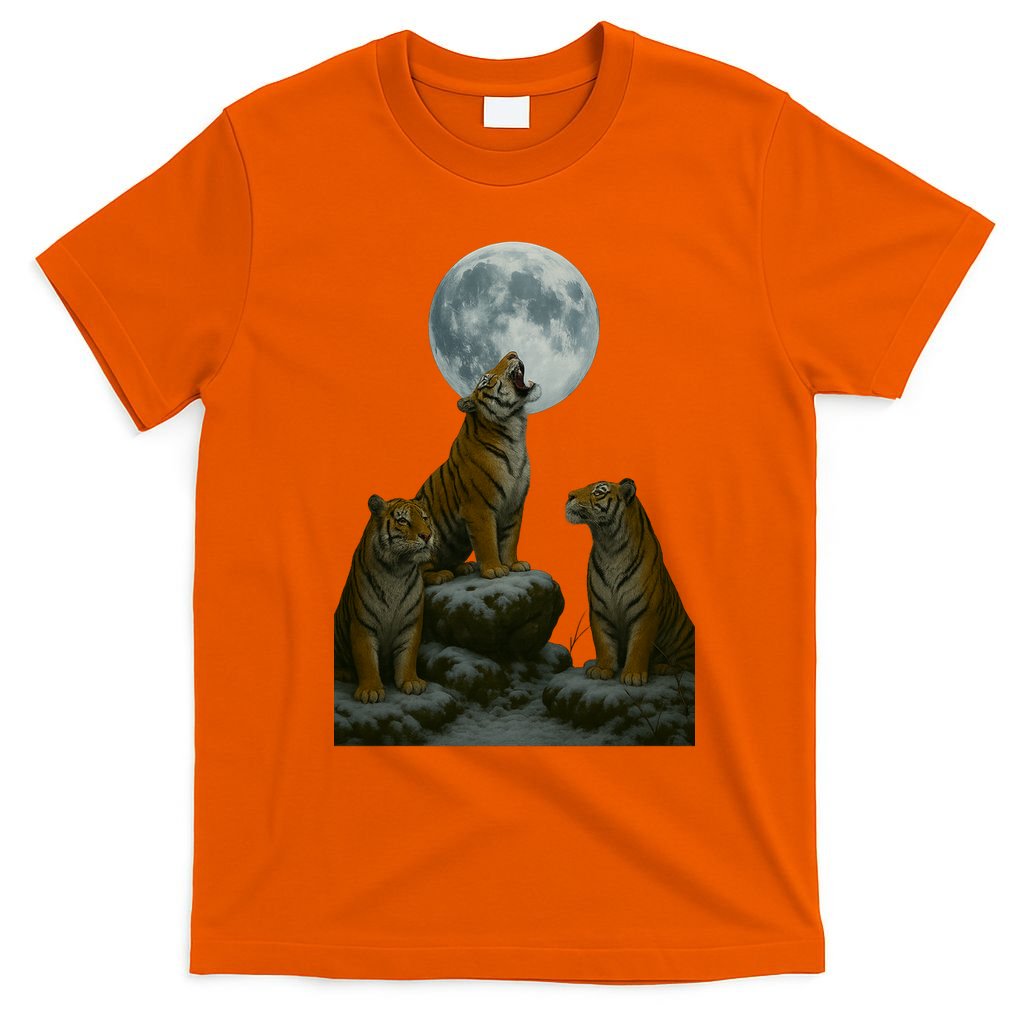 Three Tigers Moon T-Shirt product image 3