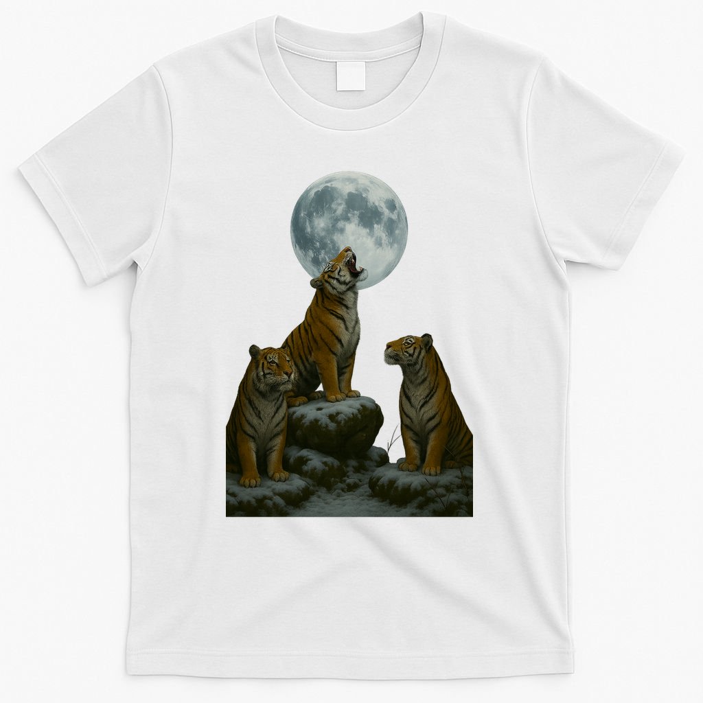 Three Tigers Moon T-Shirt product image 6