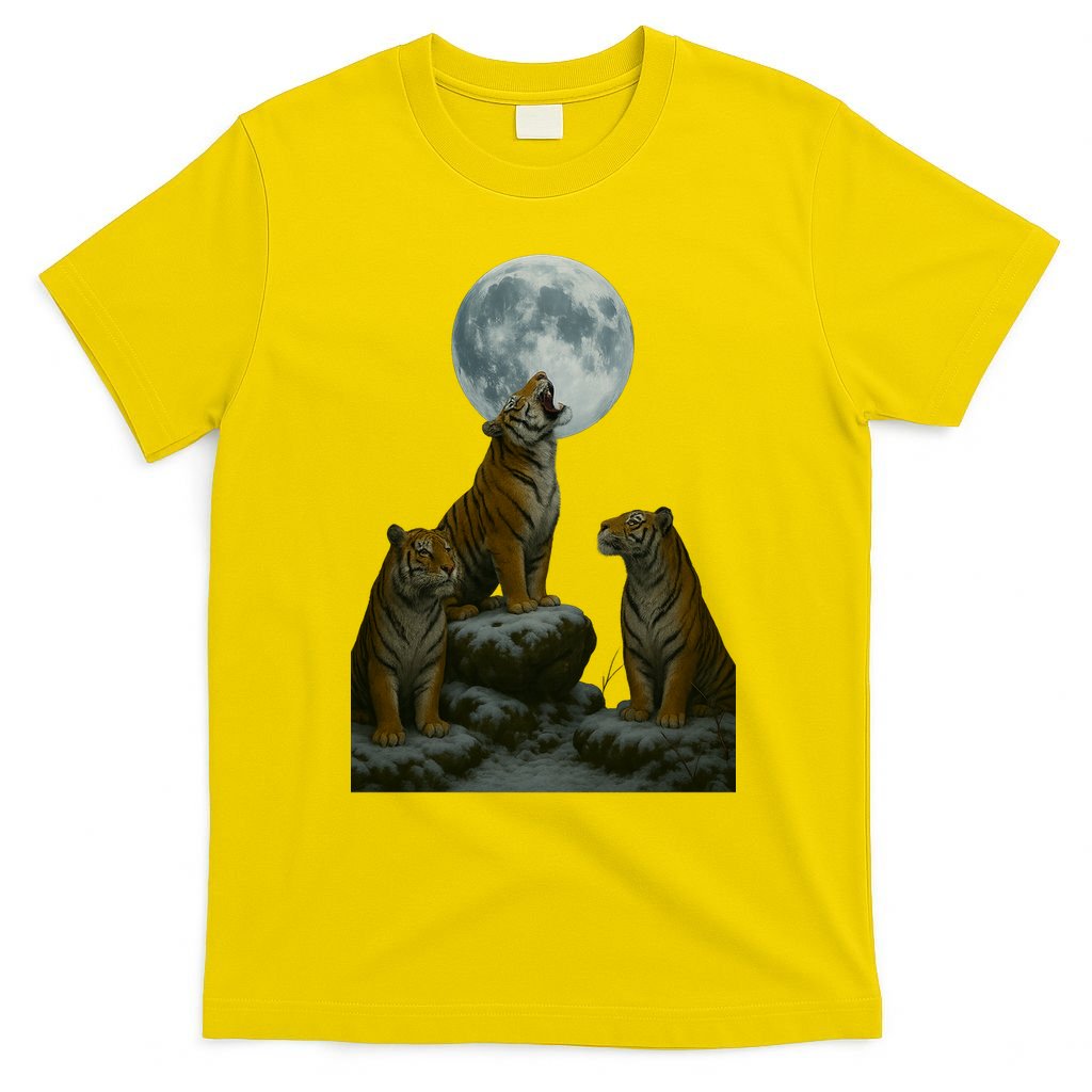 Three Tigers Moon T-Shirt product image 2