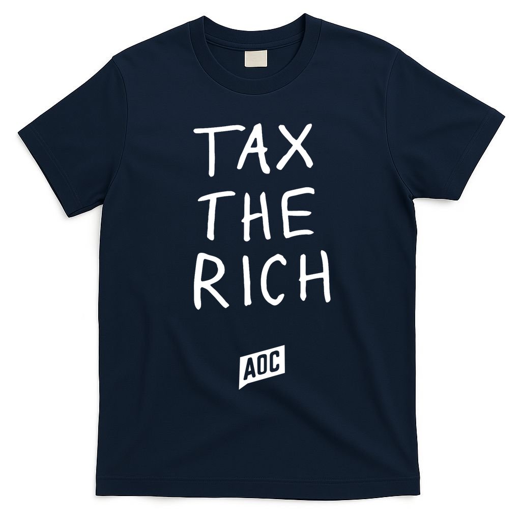 Tax The Rich AOC T-Shirt product image 1