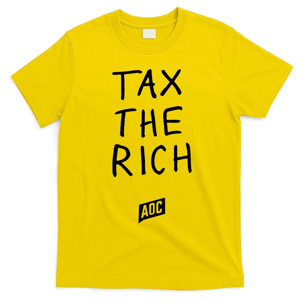 Tax The Rich AOC T-Shirt product image 3