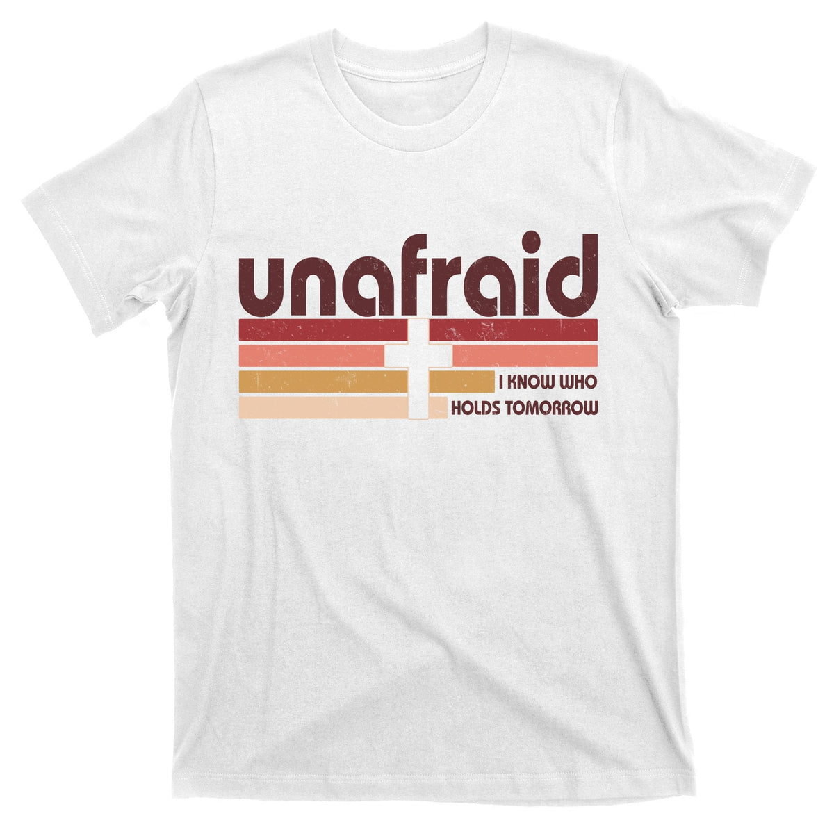 Unafraid I Know Who Holds Tomorrow Christian Faith T-Shirt product image 11