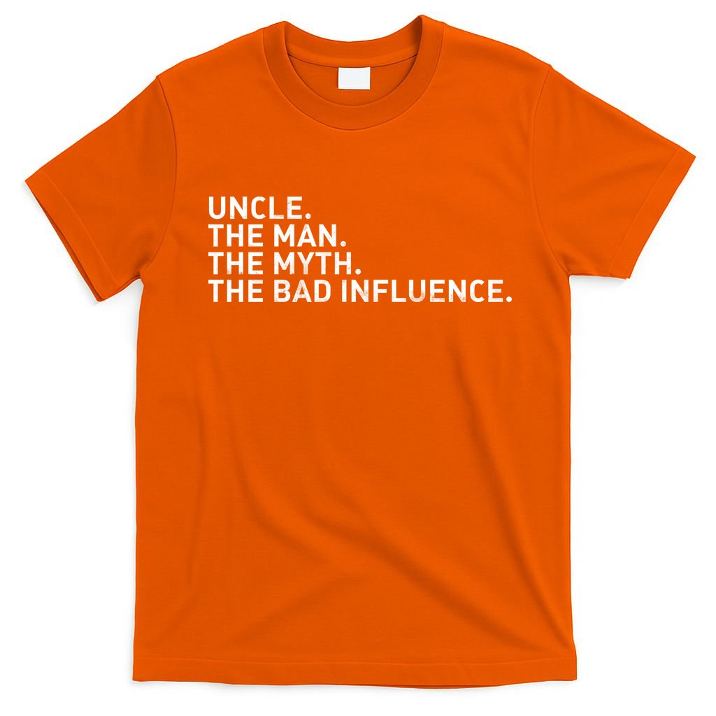Uncle The Man Myth Bad Influence T-Shirt product image 5