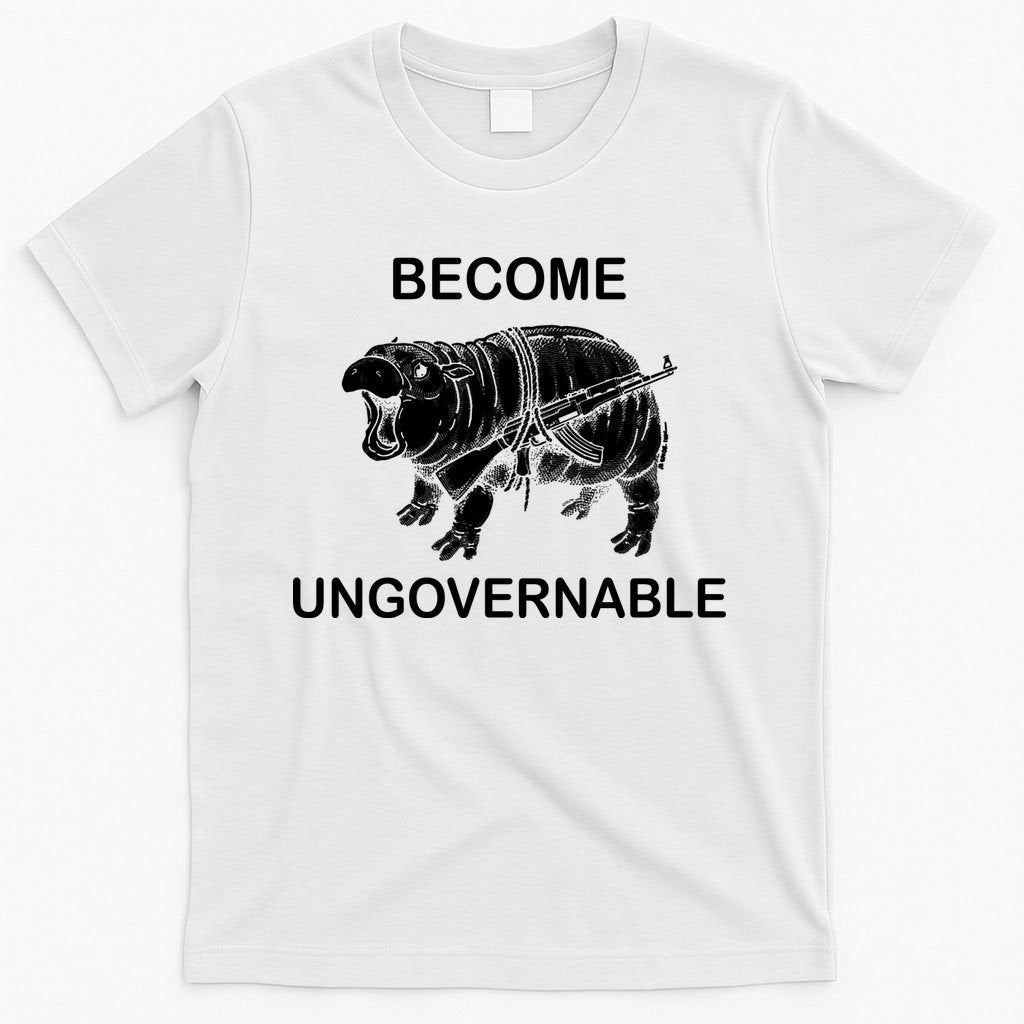 Vintage Become Hippo Ungovernable Baby Moodeng T-Shirt product image 6