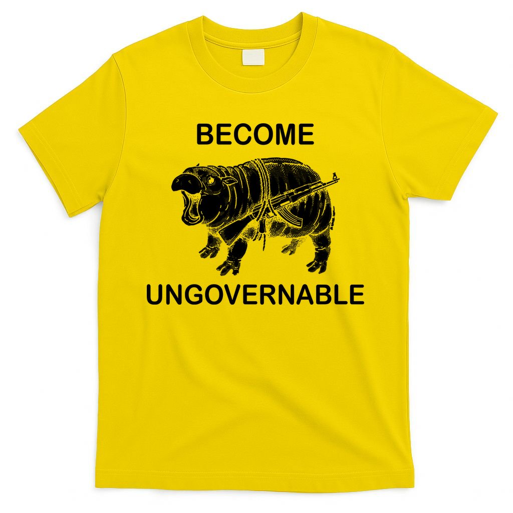 Vintage Become Hippo Ungovernable Baby Moodeng T-Shirt product image 2