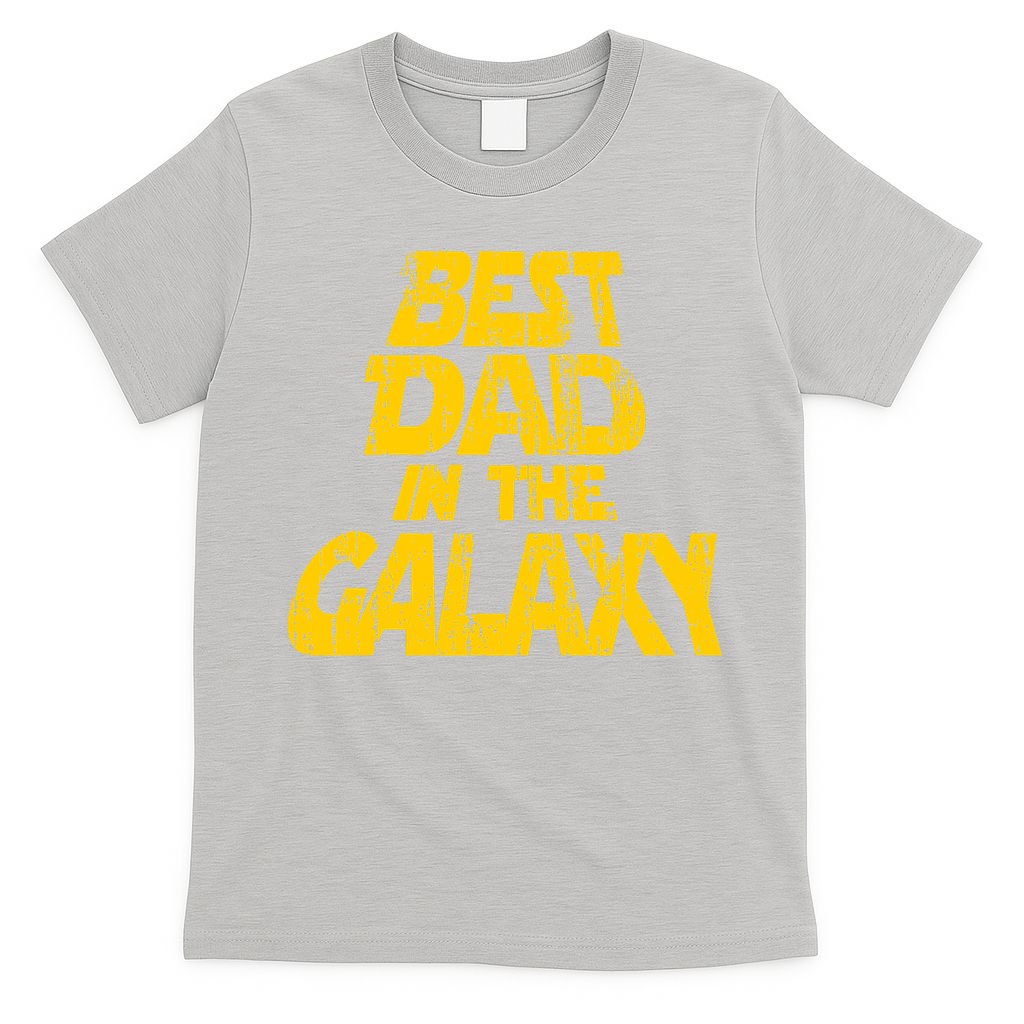 Vintage Best Dad In The Galaxy T-Shirt product image 9