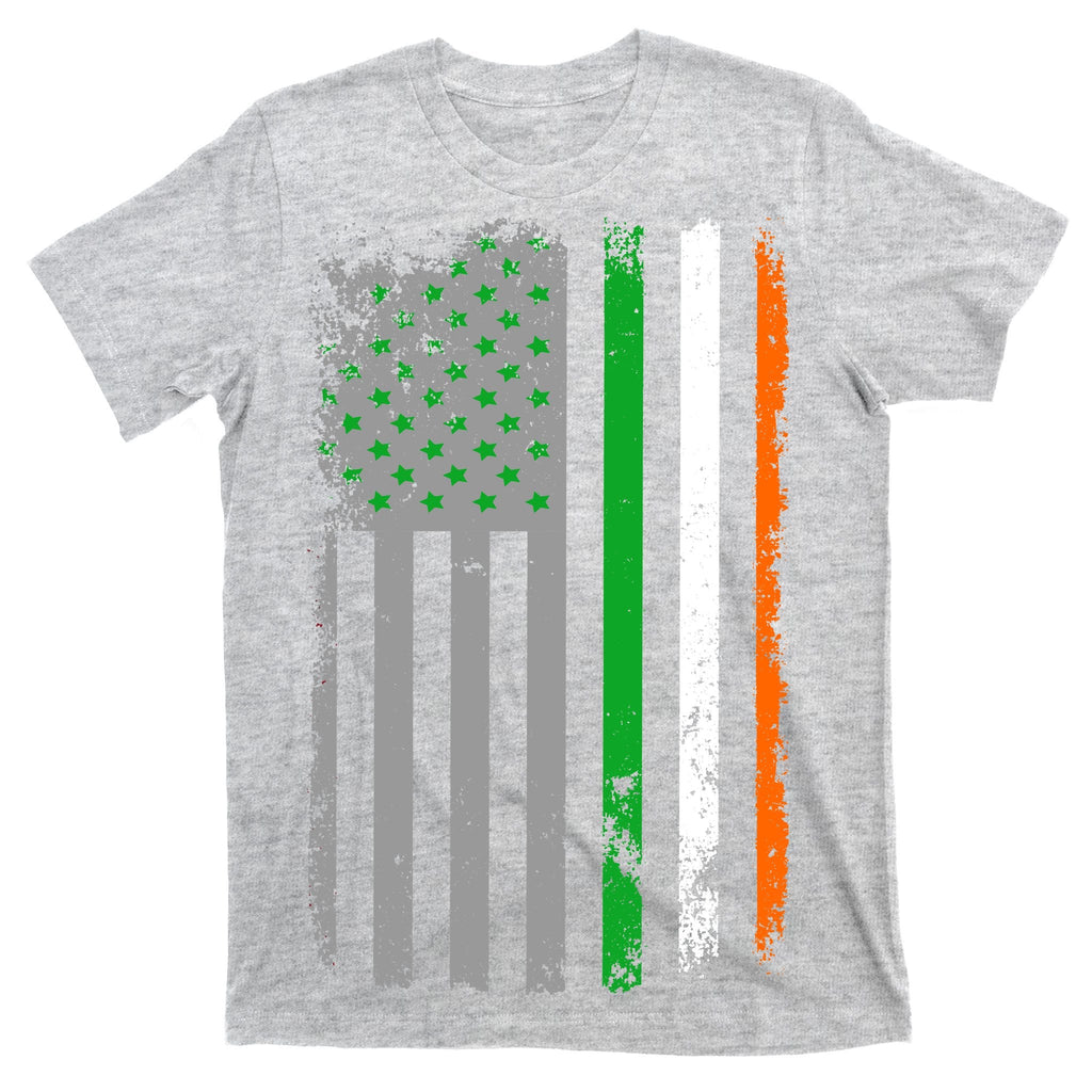 Vintage Irish American Flag T-Shirt product image 9