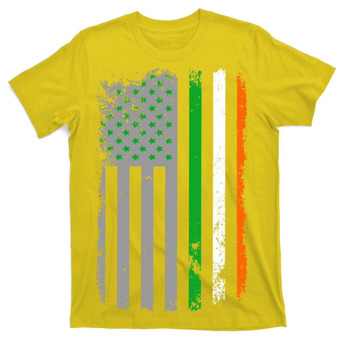 Vintage Irish American Flag T-Shirt product image 3