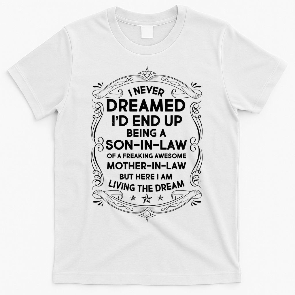 Vintage Label Freaking Awesome Mother-In-Law T-Shirt product image 11