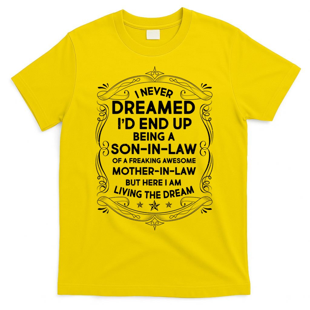 Vintage Label Freaking Awesome Mother-In-Law T-Shirt product image 3