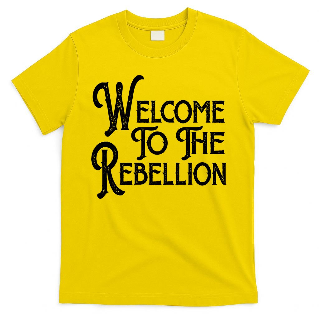 Vintage Style Welcome To The Rebellion T-Shirt product image 3