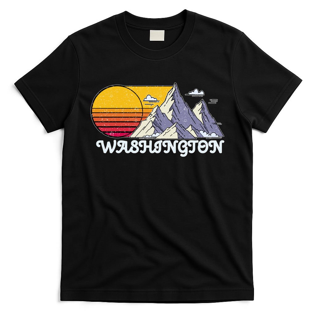Vintage Washington State Retro T-Shirt product image 7