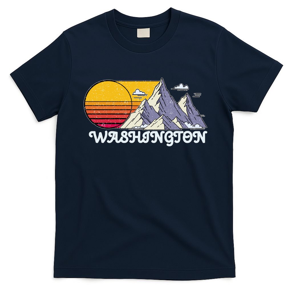 Vintage Washington State Retro T-Shirt product image 1