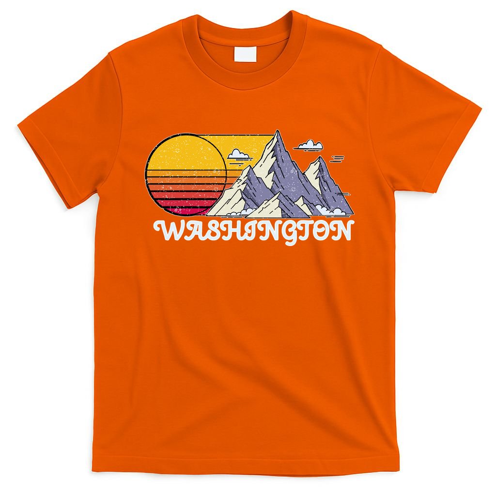Vintage Washington State Retro T-Shirt product image 5