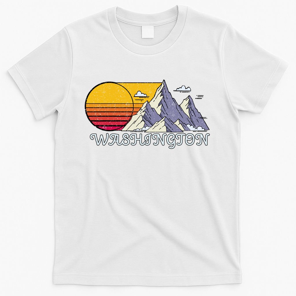 Vintage Washington State Retro T-Shirt product image 11
