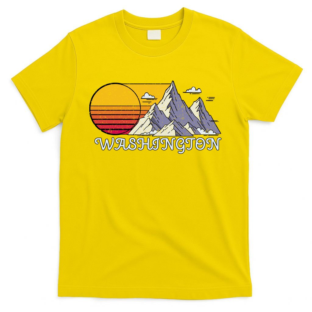 Vintage Washington State Retro T-Shirt product image 3