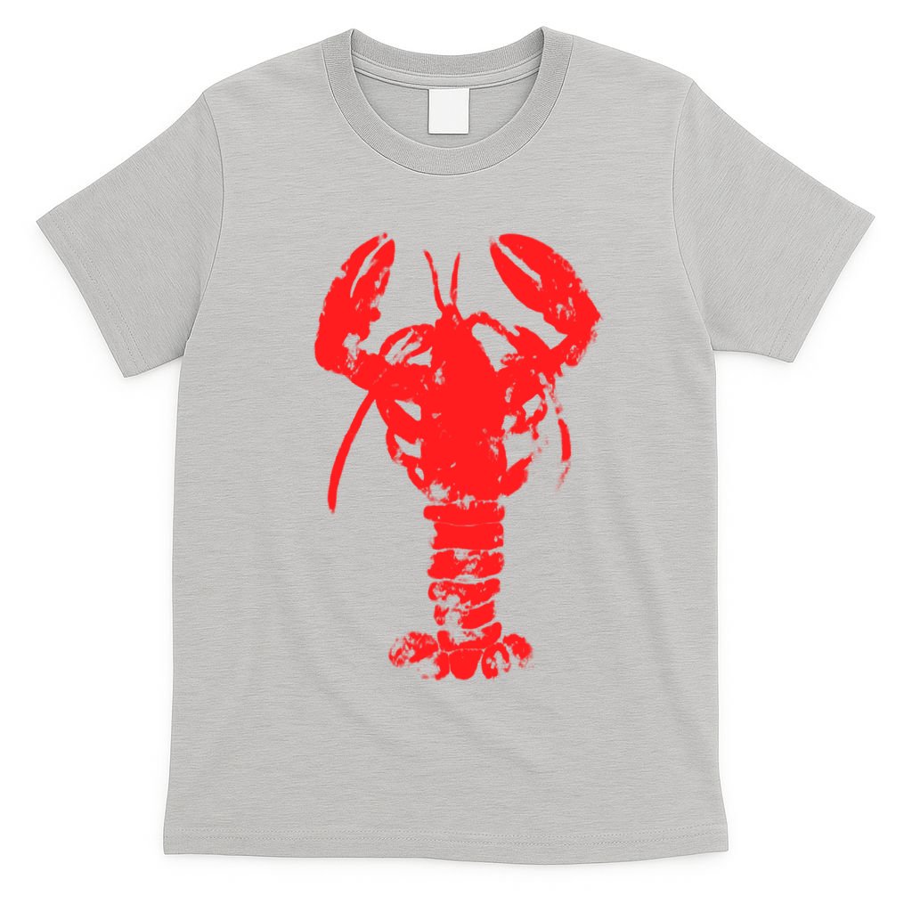 Vintage Lobster Red Imprint T-Shirt product image 5