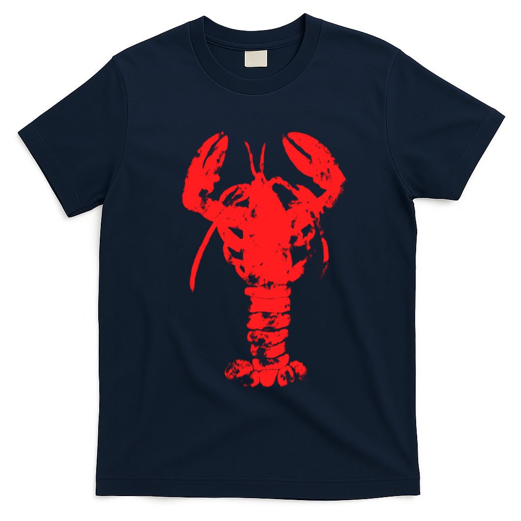 Vintage Lobster Red Imprint T-Shirt product image 1